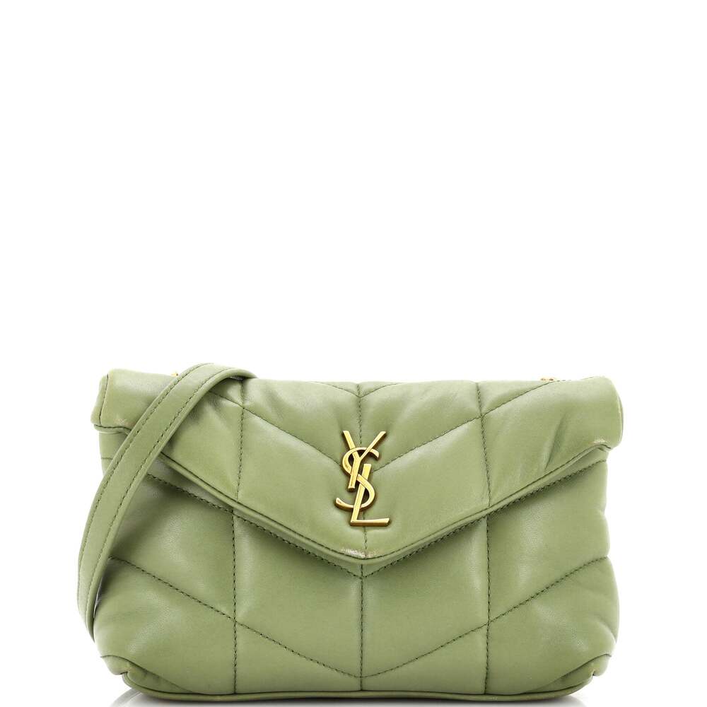 Saint Laurent Loulou Puffer Shoulder #122720S10 - Picture 1 of 13